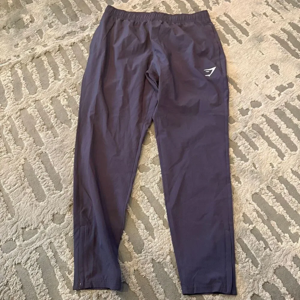 Gymshark ARRIVAL WOVEN TALL JOGGERS size medium